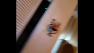 Brother attacks sister to fuck while parents are upstairs